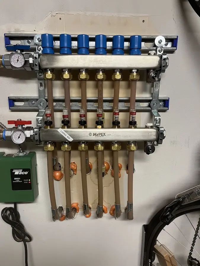 Plumber performing Leak Detection at a residential property in Royal Palm Beach